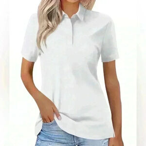 White Classic Polo Shirt